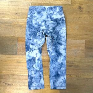 Lululemon size 6 tie dye leggings
